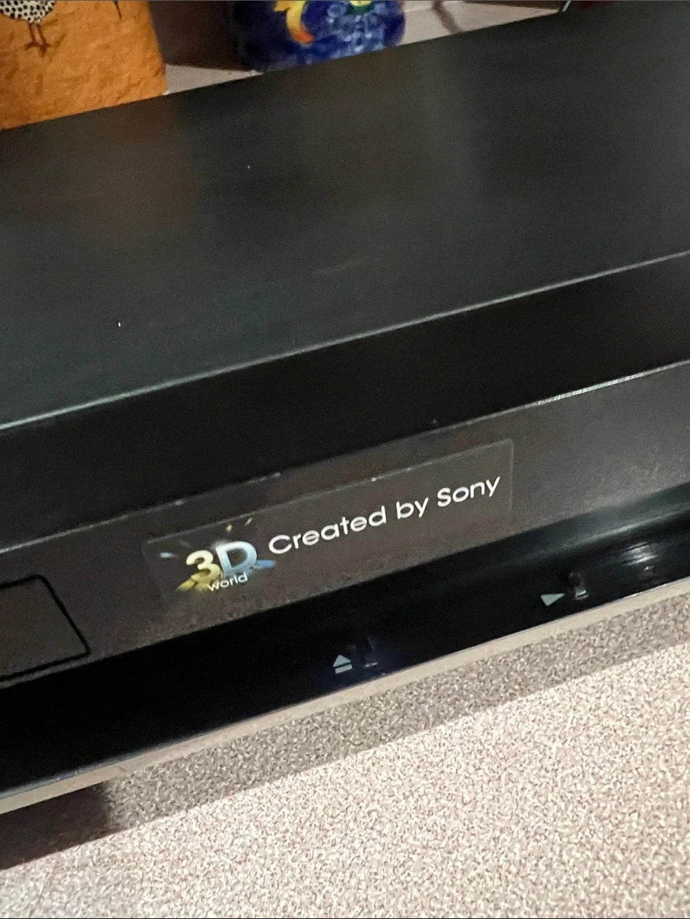 Sony Black Blu-ray Disc Player with HDMI Output 3D BDP-S570